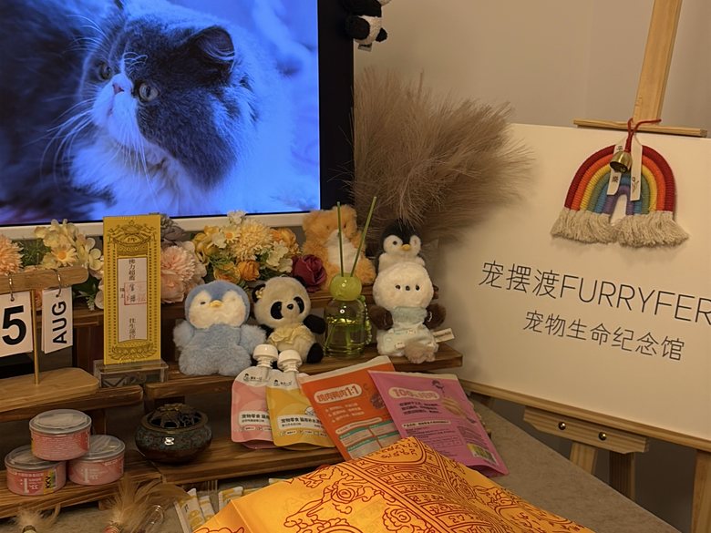 宠物纪念相册与追思布置