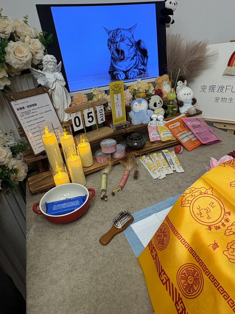 成都宠物殡葬门店告别厅环境